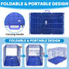 30 Collapsible Blue Dog Crate BLU30