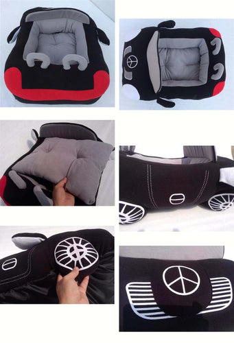 Dog bed car
