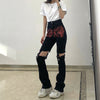 Trendy Hot High-rise Jeans With Stitchable Metal Buckle