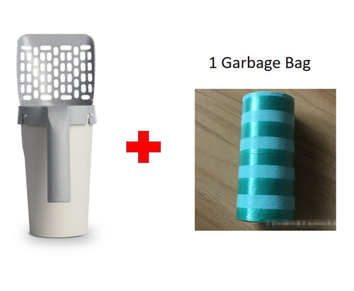Storage Box Integrated Cat Litter Shovel
