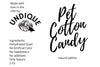 Pet Cotton Candy - Quail All Natural Protein-Rich Fluffy Treat for All Pets, one Ingredient only pet Treat and Food Topper for picky Eaters or gourmets. Made from Premium Quail Meat