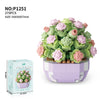 Plant Potted Eternal Flower Bundle Assembling Building Blocks