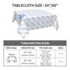 Anti-splash And Oil-proof Square Decorative Tablecloth