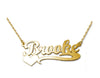 Creative Custom Letter English Name Necklace Stainless Steel  Choker Necklace Personalized Cuban Chain Christmas Gifts
