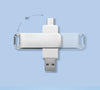 Mobile USB Drive Wholesale Rotating Metal Computer Cellphone Dual-use Fast Transmission