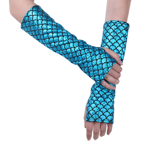 Clothing Accessories Color-changing Magical Mermaid Dress Gloves