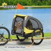 Dog Bike Trailer, Pet Stroller with Wheels for Medium Dogs