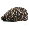 Personalized Ethnic Style Floral Beret Women's British Retro Corduroy