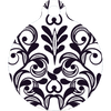 Damask HD Dog ID Tag