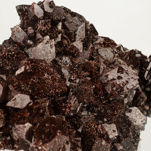 Dark Chocolate Marshy Apophyllite Free Standing dual Side Natural Mineral Specimen # B 6446