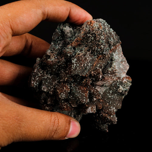 Dark Chocolate Marshy Apophyllite Natural Mineral Specimen # B 6564