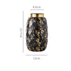 Simple And Modern Gold-painted Light Luxury Living Room Ceramic Vase