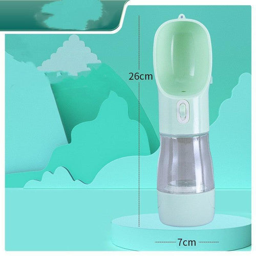 2-in-1 Pet Travel Water Bottle