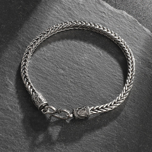 Men's Retro Stainless Steel Ins Style Personalized Bracelet