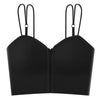 Fashion Zipper With Beautiful Back Suspender Vest