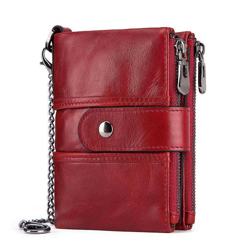 Anti-theft brush wallet