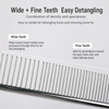 Stainless Steel Pet Row Comb for Dogs and Cats