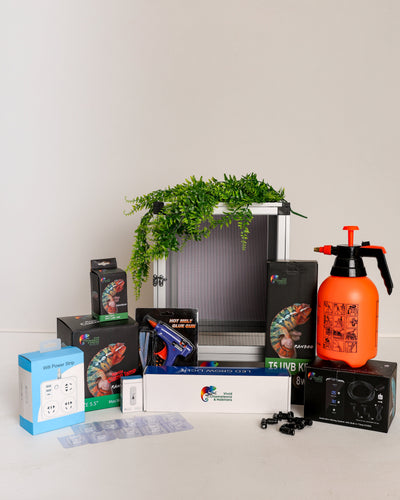 Size 16: 16x16x24 Deluxe All-In-One Automated Chameleon Kit