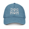Dog Mom Denim Hat