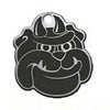 Black Devil Dog Dog ID Tag - With Engraving