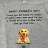 Thank You Being Daddy Dog Cat Dad Shirt