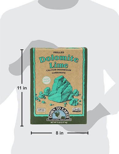 Down To Earth™, Dolomite Lime, Organic Garden Mineral Fertilizer (5 LBS.)