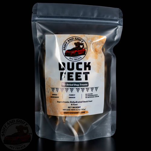 Air-Dried Duck Feet Dog Treats: Crunchy Natural Chews