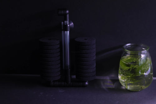 Dual Sponge Filter (Up to 55 Gallon Aquariums)
