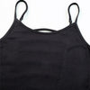 New Blue tie dye pattern Summer Strap Loose Split Vest Dress for women