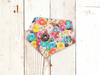 Pink Donuts Dog Bandana