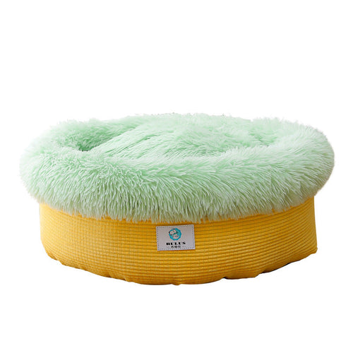 Winter Thick Plush Pet Bed