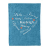 Personalized Name Blanket For Infants And Toddlers
