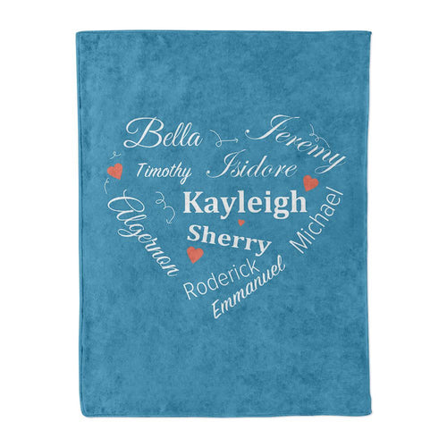 Personalized Name Blanket For Infants And Toddlers