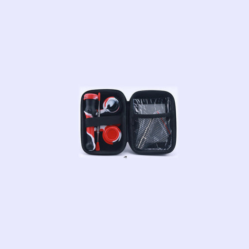 Titanium Pin Pipe Gift Box Silicone Smoking Set