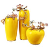 Light Luxury Enamel Vase American Living Room Desktop Ceramic