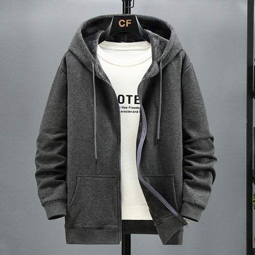 New Fall Men's Trendy Fashion Coat Plus Big Size Loose Style