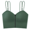 Fashion Zipper With Beautiful Back Suspender Vest