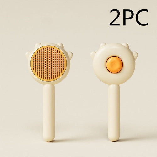 Cat Comb Massager One Tap Fur Punch Out Feature