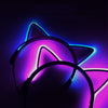 Cool Light Hair Hoop Halloween Led Cat Ears