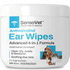 Ear Wipes for Dogs & Cats - 100 Wipes