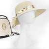 Faux Raffia Women's Sun HatSunscreen