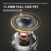 Wired Music Headset Flat Head Earbuds Computer Mobile Phone Universal