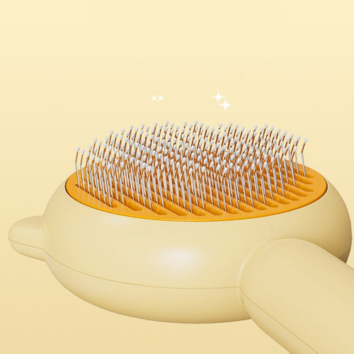 Cat Comb Massager One Tap Fur Punch Out Feature