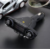 Dual-head Car Bluetooth Mp3 Dual-knobs, Cool Lights, Large-screen Display