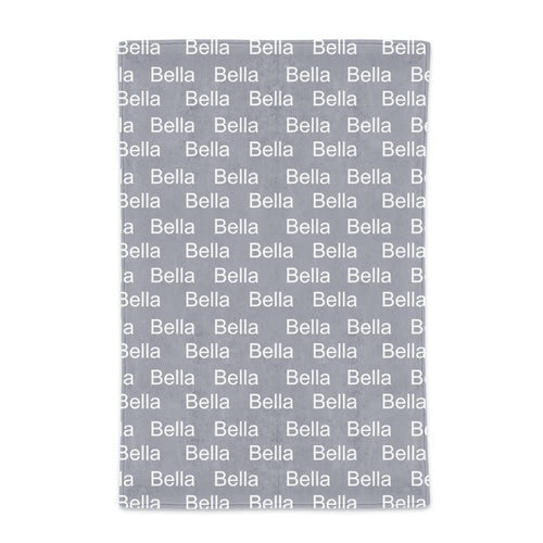 Personalized Name Blanket For Infants And Toddlers