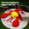Lobster & Crab Squeaky Plush Dog Toy