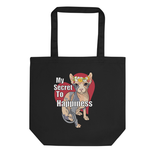 MY SECRET TO HAPPINESS ECO TOTE