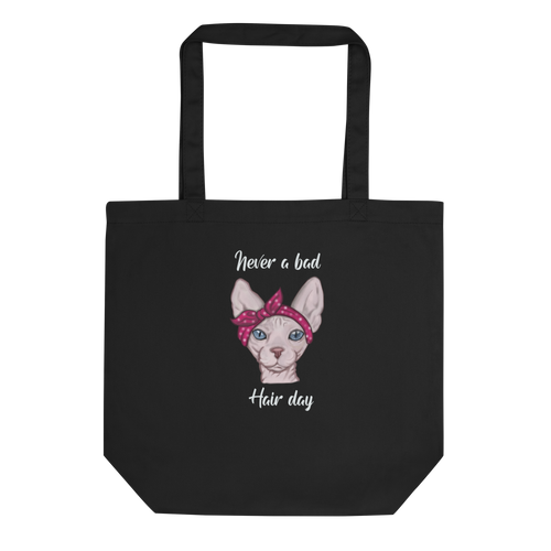 NEVER A BAD HAIR DAY ECO TOTE