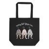 NOTHING BUTT SPHYNX CATS ECO TOTE
