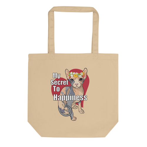 MY SECRET TO HAPPINESS ECO TOTE
